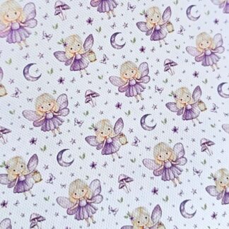 Fairies 012 Canvas Fabric Sheet