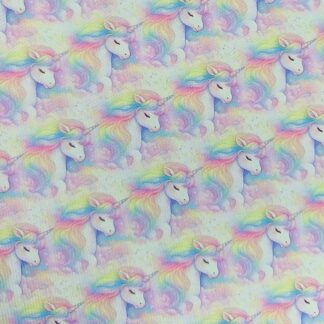 Unicorn 025 Canvas Fabric Sheet