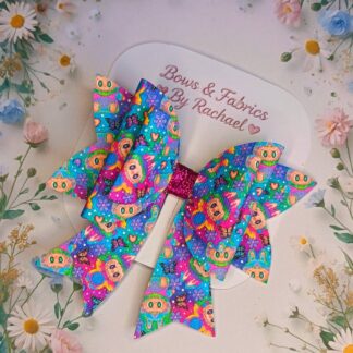 Fuzzy Monsters 014 Tail Hair Bow