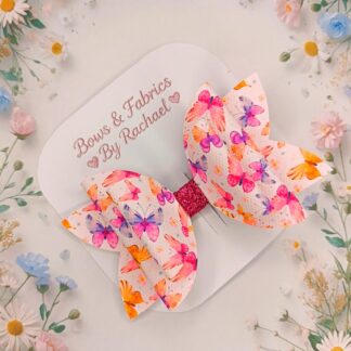 Butterflies 001 Hair Bow