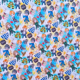 Wizards World 017 Canvas Fabric Sheet