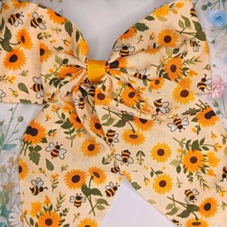 Limited Edition Sunflower Long Hair Bow