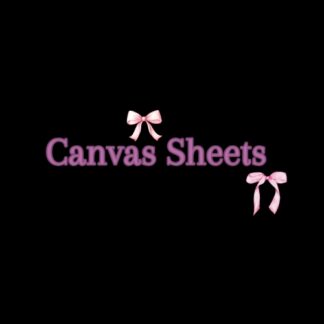 Canvas Sheets