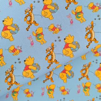 Pooh 002 Canvas Fabric Sheet