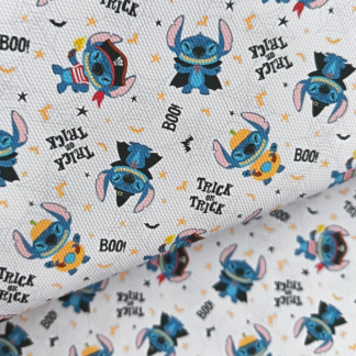 Disney Halloween 008 Canvas Fabric Sheet