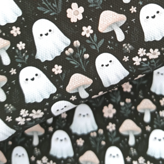 Cute Ghosts 006 Canvas Fabric Sheet