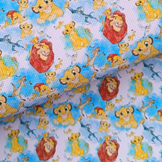 King 001 Canvas Fabric Sheet