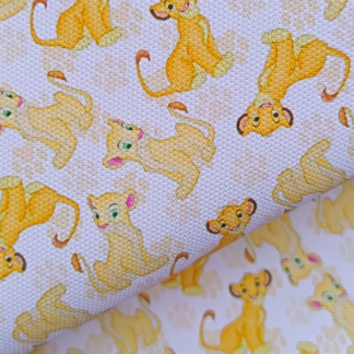 King 004 Canvas Fabric Sheet