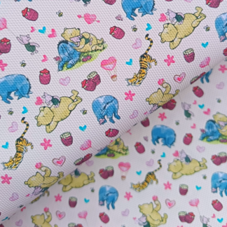 Pooh 017 Canvas Fabric Sheet
