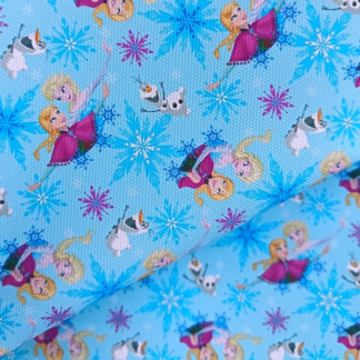 Frozen 002 Canvas Fabric Sheet