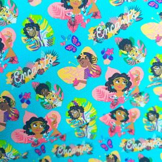 Disney Movies 004 Canvas Fabric Sheet