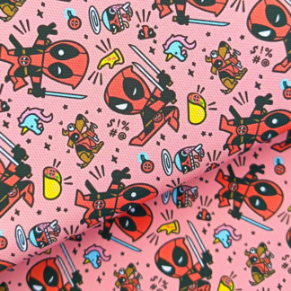 Heroes 071 Canvas Fabric Sheet