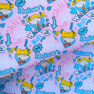 Retro Shows 027 Canvas Fabric Sheet