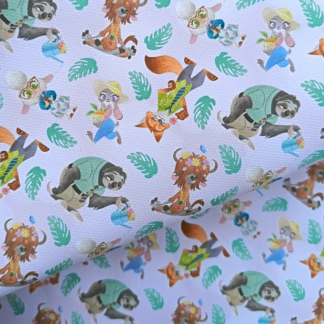 Disney Movies 007 Canvas Fabric Sheet