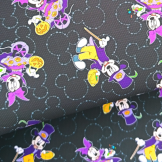 Disney Halloween 010 Canvas Fabric Sheet
