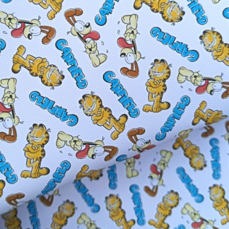 Ginger Cat 006 Canvas Fabric Sheet