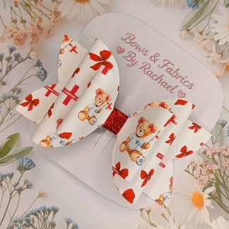 England World Cup Hair Bow