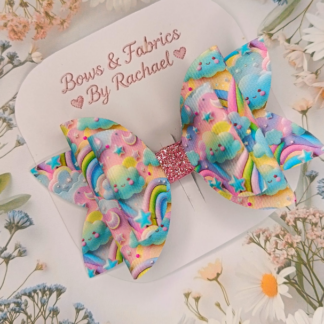 Rainbow 012 Hair Bow