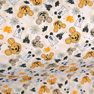 Disney Halloween 014 Canvas Fabric Sheet