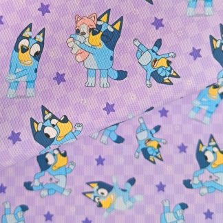 Blue Dog 047 Canvas Fabric Sheet