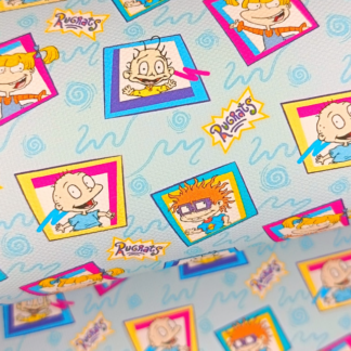 Retro Shows 028 Canvas Fabric Sheet