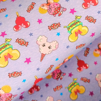 Disney Foods 002 Canvas Fabric Sheet