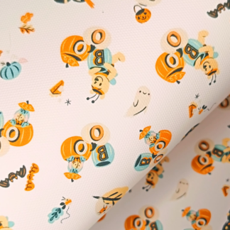 Disney Halloween 009 Canvas Fabric Sheet