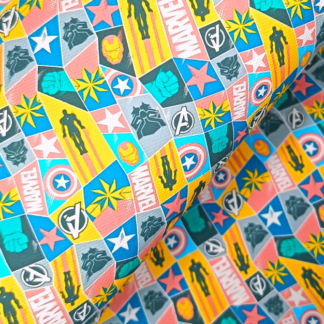 Heroes 034 Canvas Fabric Sheet