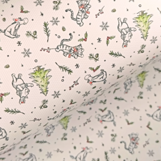 Disney Christmas 008 Canvas Fabric Sheet