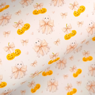 Cute Ghosts 007 Canvas Fabric Sheet