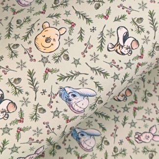 Disney Christmas 005 Canvas Fabric Sheet