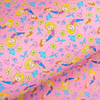 Lizzie 001 Canvas Fabric Sheet