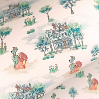 Disney Movies 009 Canvas Fabric Sheet