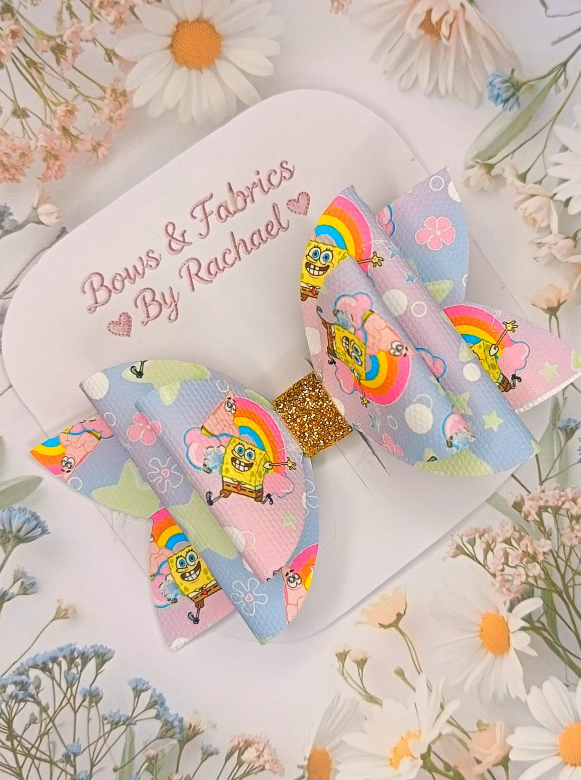 Simple Sponge 004 Hair Bow – Rae's Bows and Fabrics