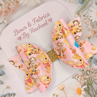 Pooh 037 Hair Bow