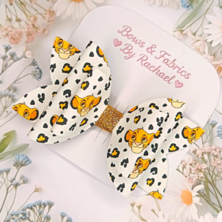 King 007 Hair Bow
