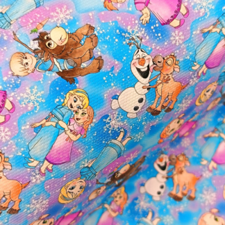 Frozen 003 Canvas Fabric Sheet
