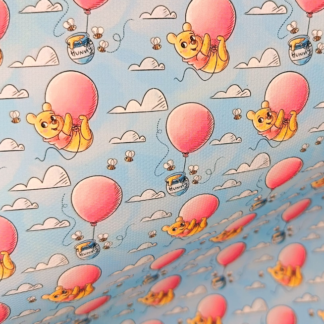 Pooh 042 Canvas Fabric Sheet