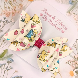 Pooh 017 Hair Bow
