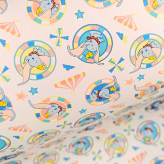 Disney Elephant 004 Canvas Fabric Sheet