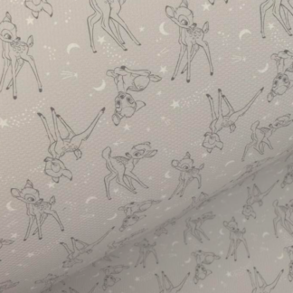 Disney Deer 002 Canvas Fabric Sheet
