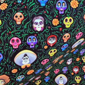 Pixar Movies 032 Canvas Fabric Sheet