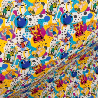 Disney Movies 001 Canvas Fabric Sheet