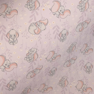 Disney Elephant 007 Canvas Fabric Sheet