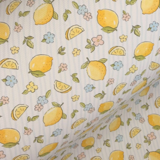 Lemons 002 Canvas Fabric Sheet