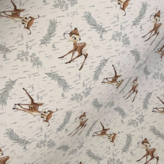 Disney Deer 003 Canvas Fabric Sheet