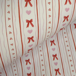 Bows 016 Canvas Fabric Sheet