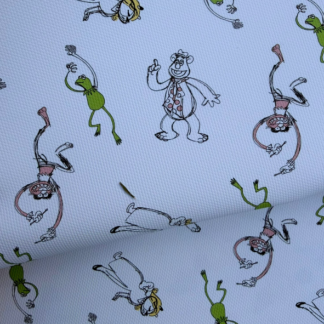 Puppets 005 Canvas Fabric Sheet