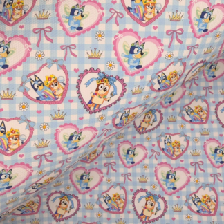 Blue Dog 048 Canvas Fabric Sheet