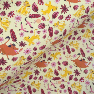 King 018 Canvas Fabric Sheet